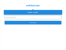 Tablet Screenshot of evlichat.com
